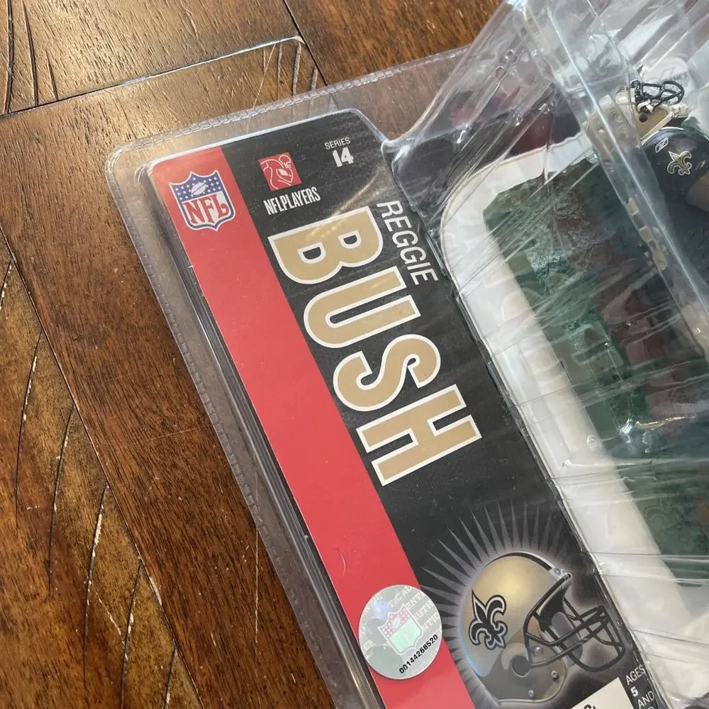 McFarlane Sportspicks NFL Series 14 New Orleans Saints Reggie Bush Figure - MOC